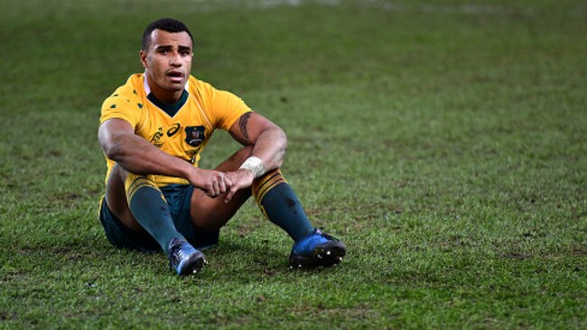 So close yet so far for the Wallabies and Will Genia.