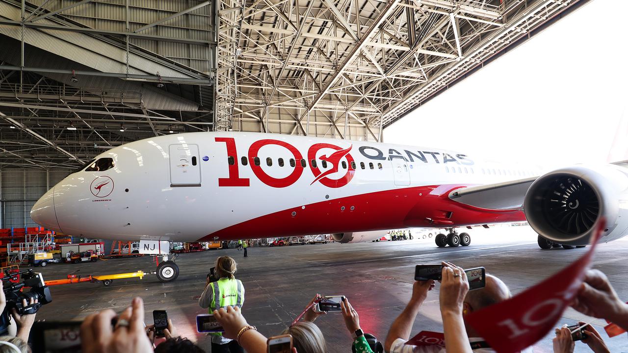 Qantas completed the London to Sydney leg in 2019, just the second time the route had been completed in 30 years by the airline. Picture: Mark Metcalfe/Getty Images.