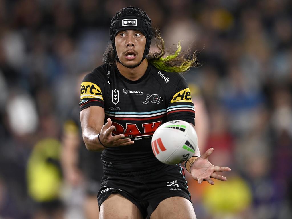 Jarome Luai is expected to make a decision on his future this week. Picture: NRL