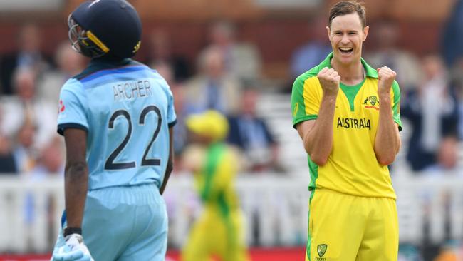 Behrendorff took his first ODI five-wicket haul in the demolition of England.