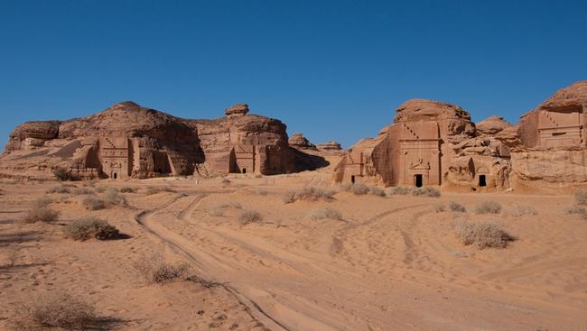 Tombs at the Al-Hijr archaeological site of Mada’in Saleh in Saudi Arabia. Picture iStock