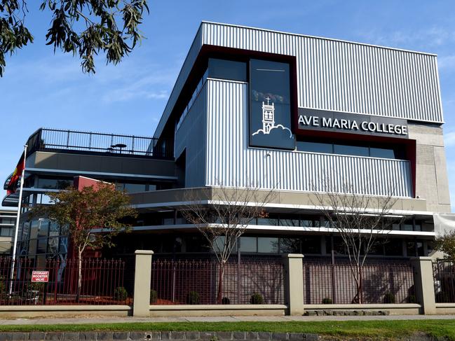 Teachers have lifted the lid on the alleged bullying management style at Ave Maria College. Picture: Kylie Else.