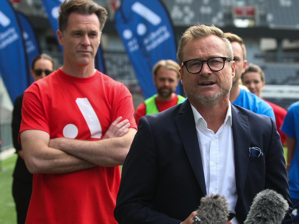 A-League boss Danny Townsend wants a new stadium in Tasmania to cater for more than just Aussie rules and cricket. Picture: NCA NewsWire / Gaye Gerard