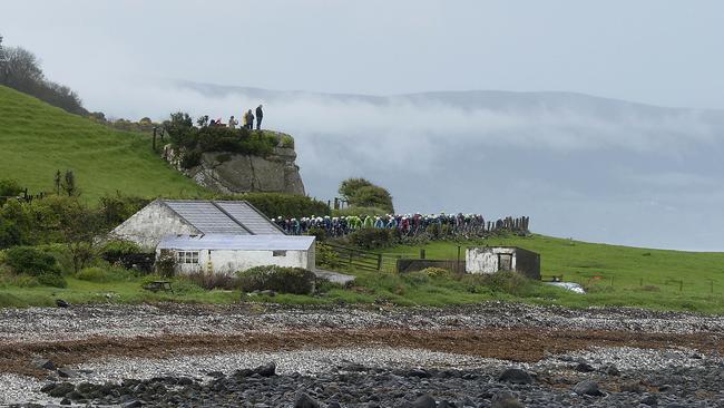 This year, the Giro d’Italia started in Northern Ireland. Picture: AP