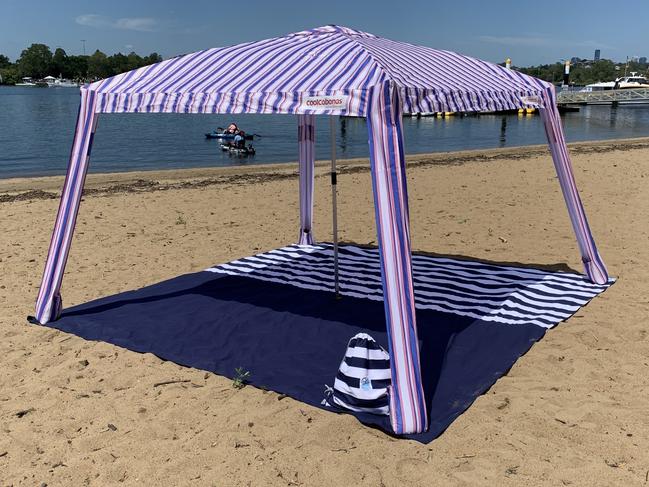 The Holey Mat is selling out with each hot beach day. Picture: Supplied