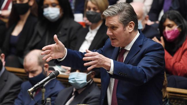 British Labour leader Keir Starmer. Picture: AFP