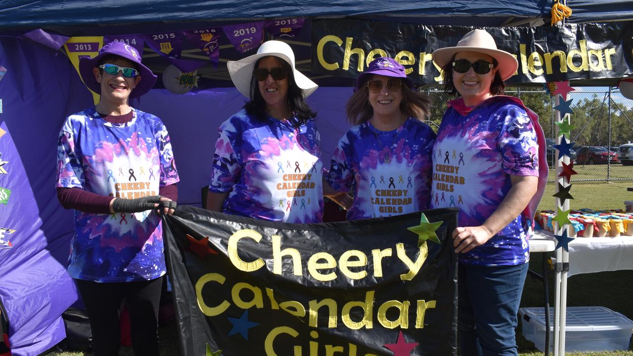 The Cheery Calendar Girls at the 2024 Rockhampton Relay for Life event.