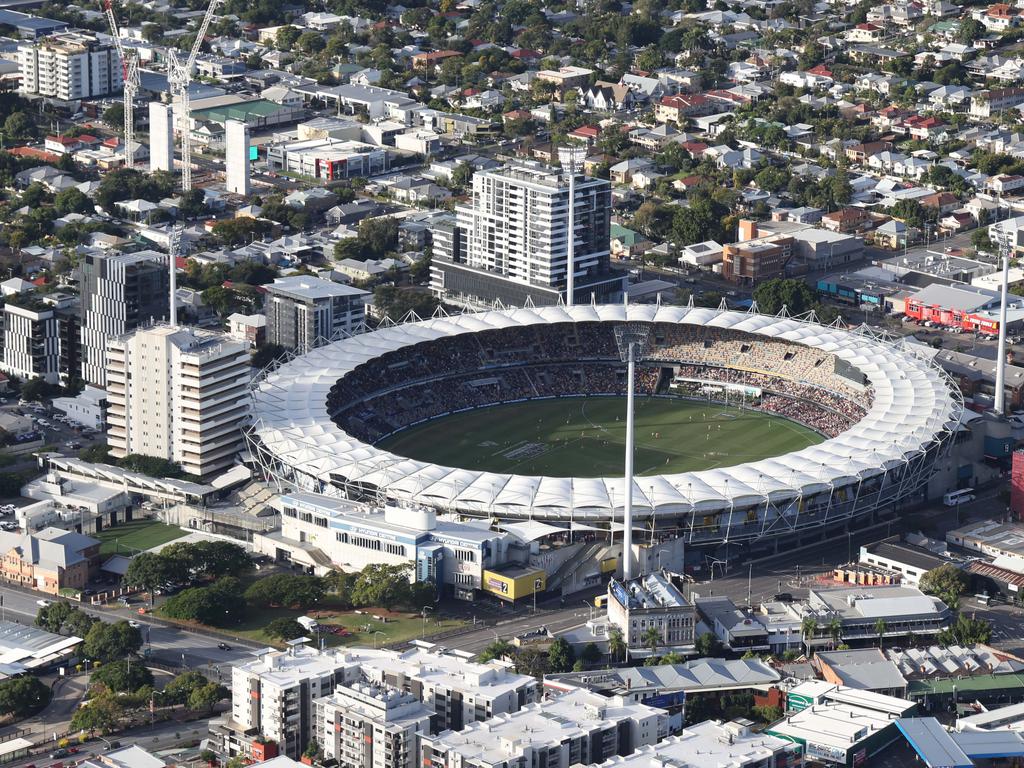 How will the Gabba look for the 2032 Olympics? Picture: NewsCorp