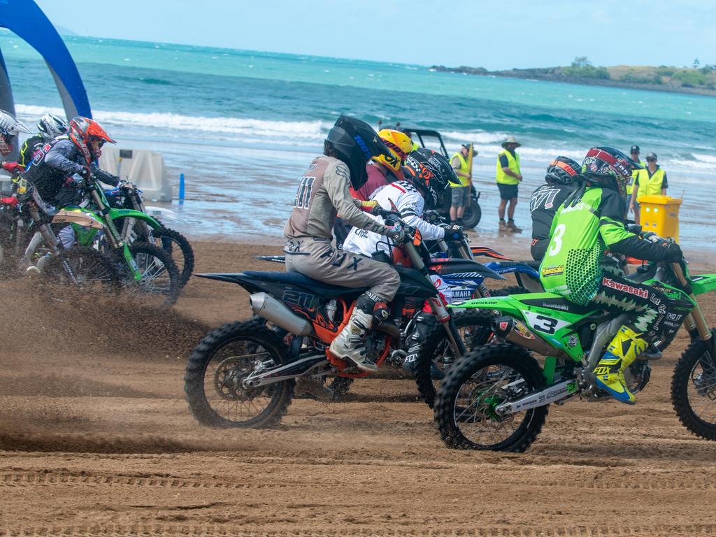 Motorcycle Beach Races at Grasstree Beach Sunday 27 August 2023 Picture: Michaela Harlow