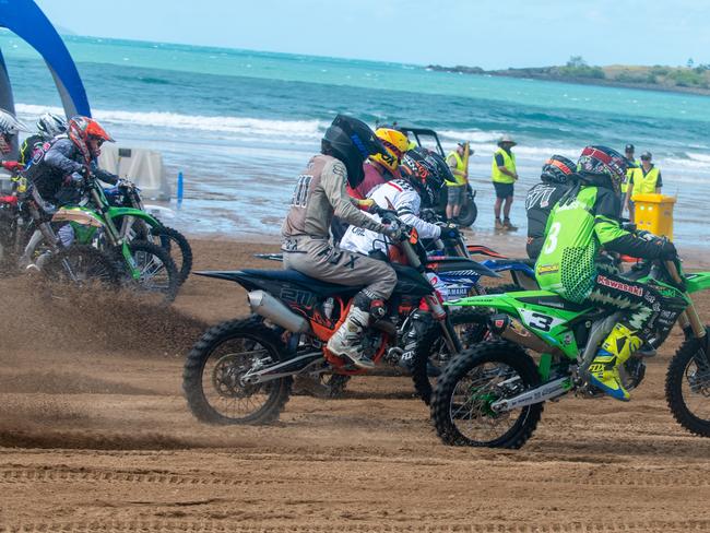 Motorcycle Beach Races at Grasstree Beach Sunday 27 August 2023 Picture: Michaela Harlow
