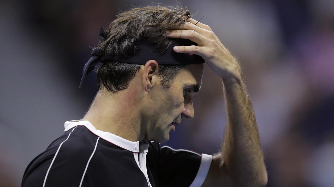US Open live: Roger Federer v Grigor Dimitrov.