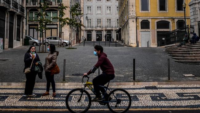 Downtown Lisbon, capital of Portugal. Picture: AFP