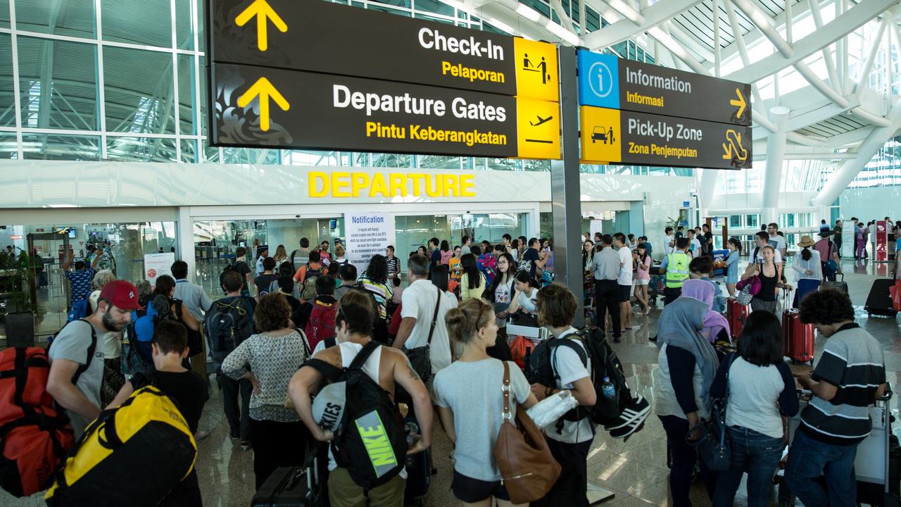 Foreign tourists may have to join a virtual queue a year in advance to get into Bali if the province’s governor has his way. Picture: Agung Parameswara/Getty Images