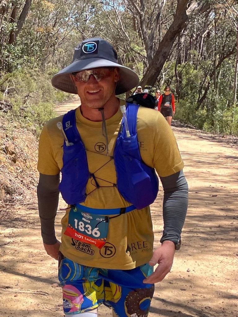 Sachs has thrown himself into ultra marathons and endurance events.