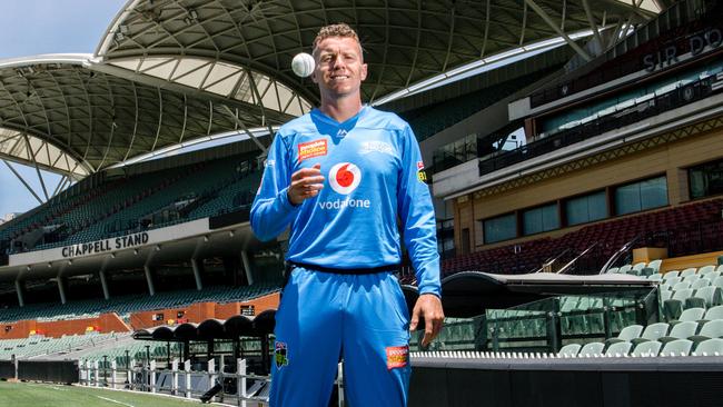 Strikers star Peter Siddle is prepared for the Big Bash season. Picture: AAP Image/Morgan Sette.