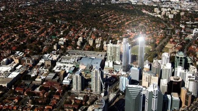 The Chatswood CBD.