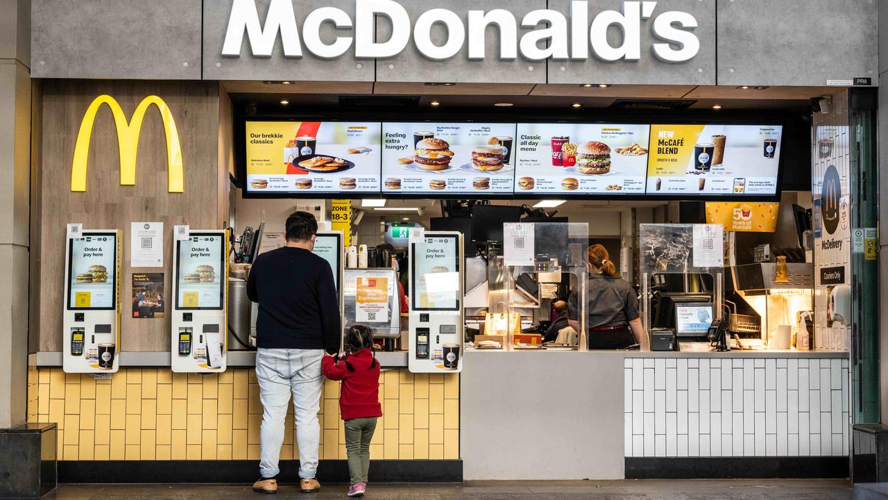 Australian employers, including McDonald’s, are offering sign-on bonuses to lure in new workers. Picture: NCA NewsWire/James Gourley