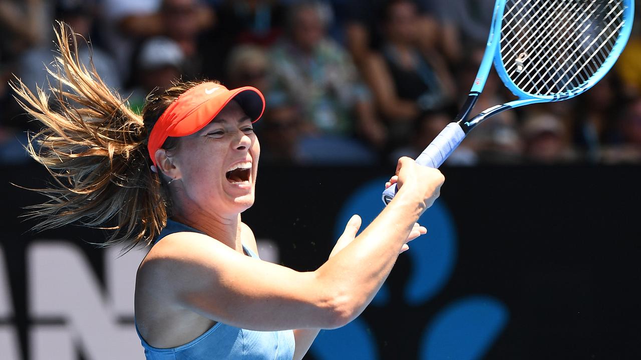 Australian Open 2019 Maria Sharapova grunting scream needs to be addressed Herald Sun