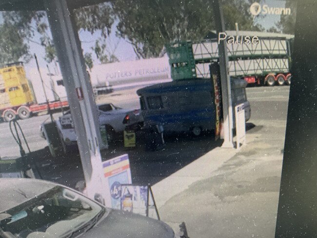 Police will allege this vehicle drove off from a Texas service station after fuelling up without paying (Photo: Queensland Police)