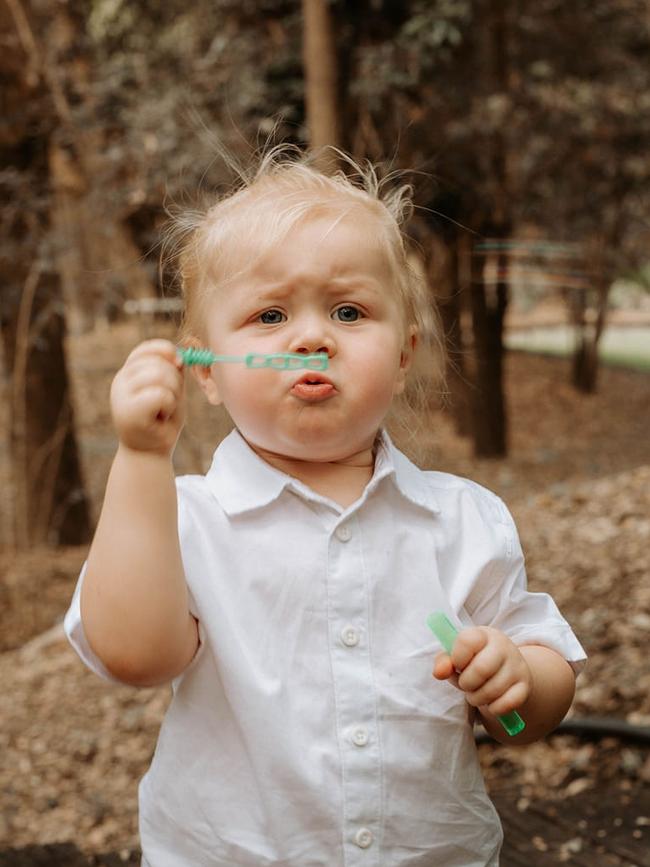 Hudson, 1 year and 11 months - nominated for Ipswich's cutest toddler.