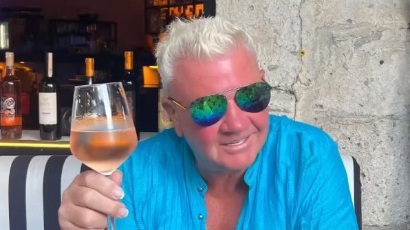 Darryn Lyons in Europe. Source: Instagram