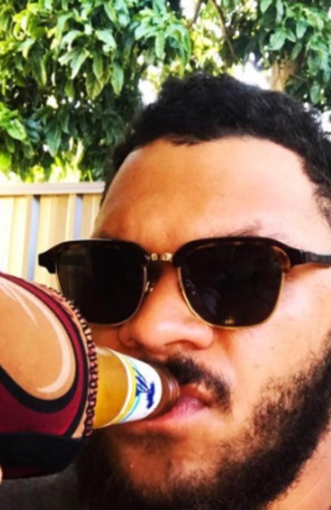 Scaffolder Dage Jaleel Gavin Ellis was found unconscious behind the wheel of his car after partying without eating before passing out with the engine running. Picture: Townsville Bulletin