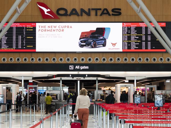 SYDNEY, AUSTRALIA, NCA NewsWire, Sunday, 4 September 2022SYDNEY AIRPORT Qantas Stock photosPicture: NewsWire / Monique Harmer