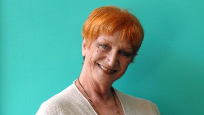 Actor Cornelia Frances who stars in the Australian production of play 'Calendar Girls', pictured in Sydney.