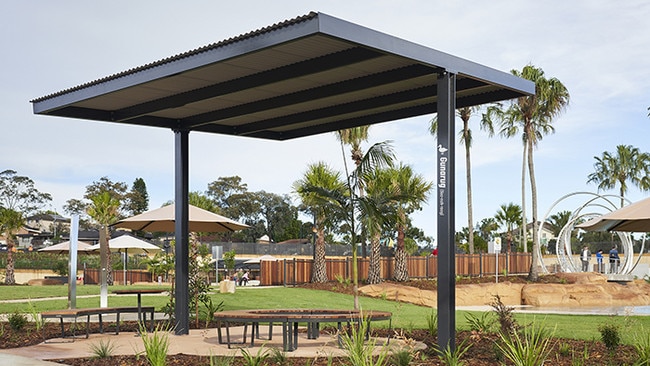 Booking one of these “huts” at Campbelltown's Billabong Parklands costs a minimum of $80. Picture: Campbelltown City Council