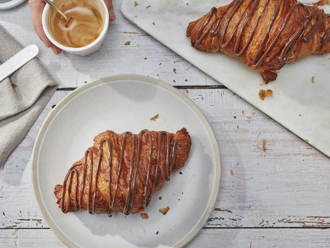 A nutella croissant will be given away as part of World Nutella Day at Brunetti in Melbourne CBD. Picture: Supplied.