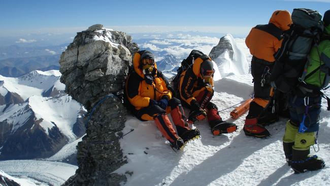 Around 800 mountaineers make it to the top of Everest each year.