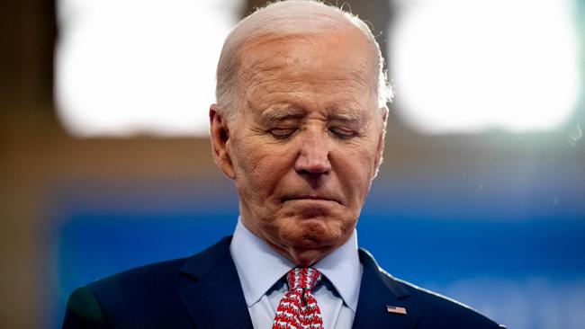 Joe Biden at a campaign rally in Philadelphia, Pennsylvania. Picture: Getty Images via AFP.