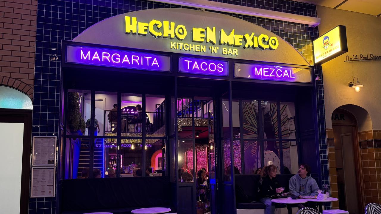 New Mexican restaurant Hecho En Mexico on Peel St. Picture: Antimo Iannella