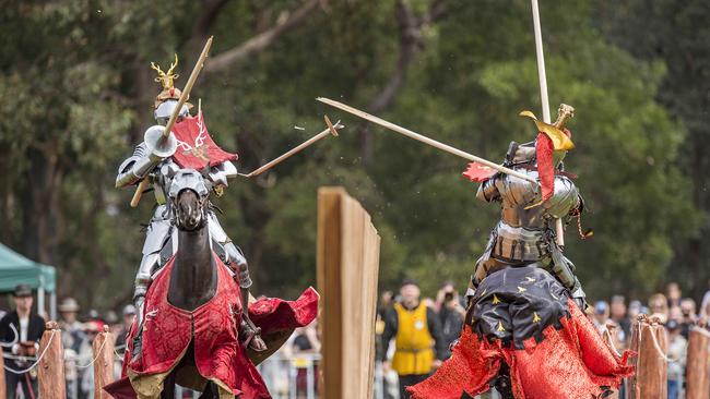 The St Ives Medieval Faire is among other attractions staged at the showgrounds.