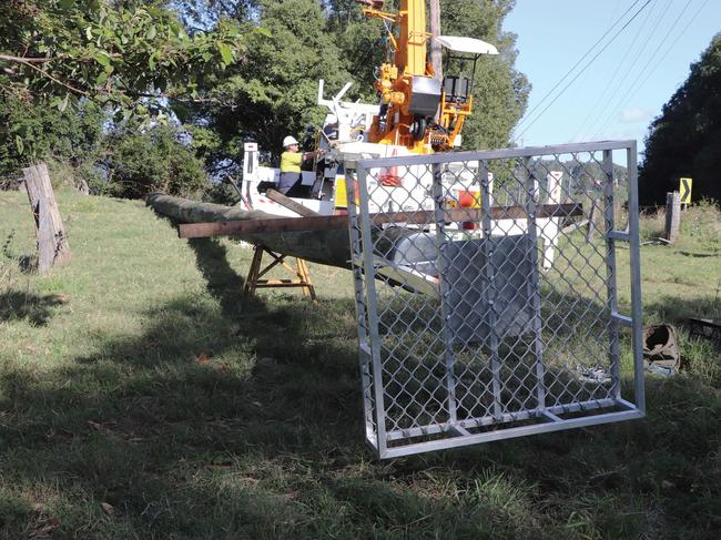 Why this 20m high structure was installed on the riverbank