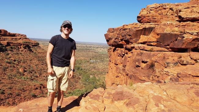 Missing backpacker Theo Hayez on his Australian travels.