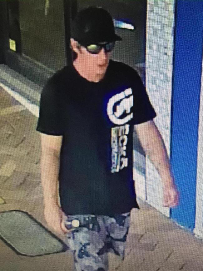 Wanted for questioning over wilful damage in Mary St on Friday December 27, 2019, 1:15pm. Photo: Police Media