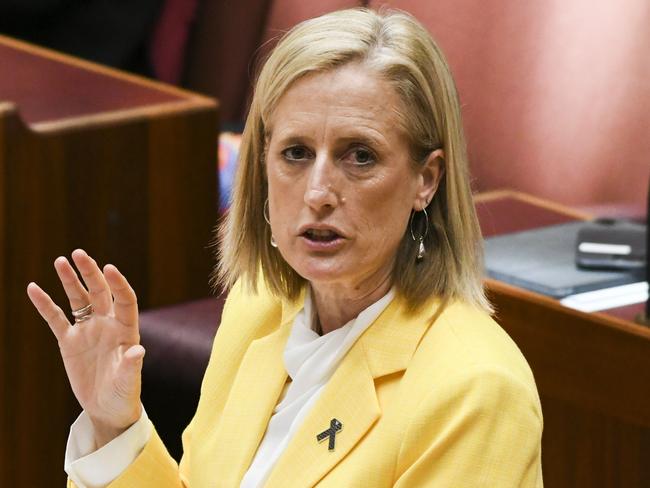 Finance Minister Katy Gallagher. Picture: Martin Ollman