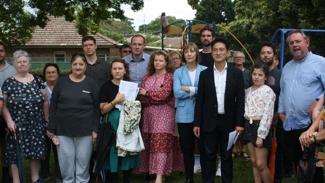 Residents called on Roads Minister Natalie Ward to come and see the crossing for herself. Picture: Alexi Demetriadi