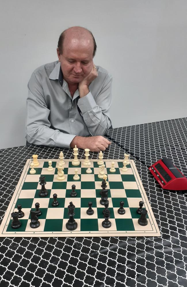 Dale Noack from the Mackay Chess Club has been playing chess since he was a young child. Picture: Supplied