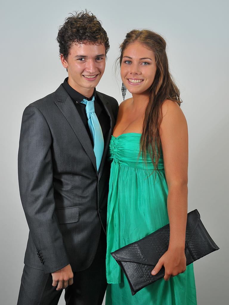 Joseph Collinson and Annie Piper at the 2011 Casuarina Senior College formal at the Darwin Convention Centre. Picture: NT NEWS