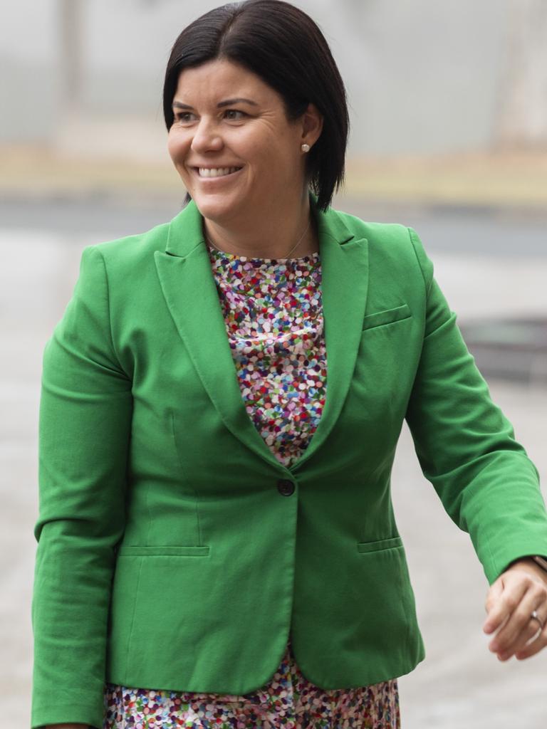 Chief Minister and Health Minister Natasha Fyles was on leave when the news of changes at the RDH erupted. Picture: NCA NewsWire / Martin Ollman