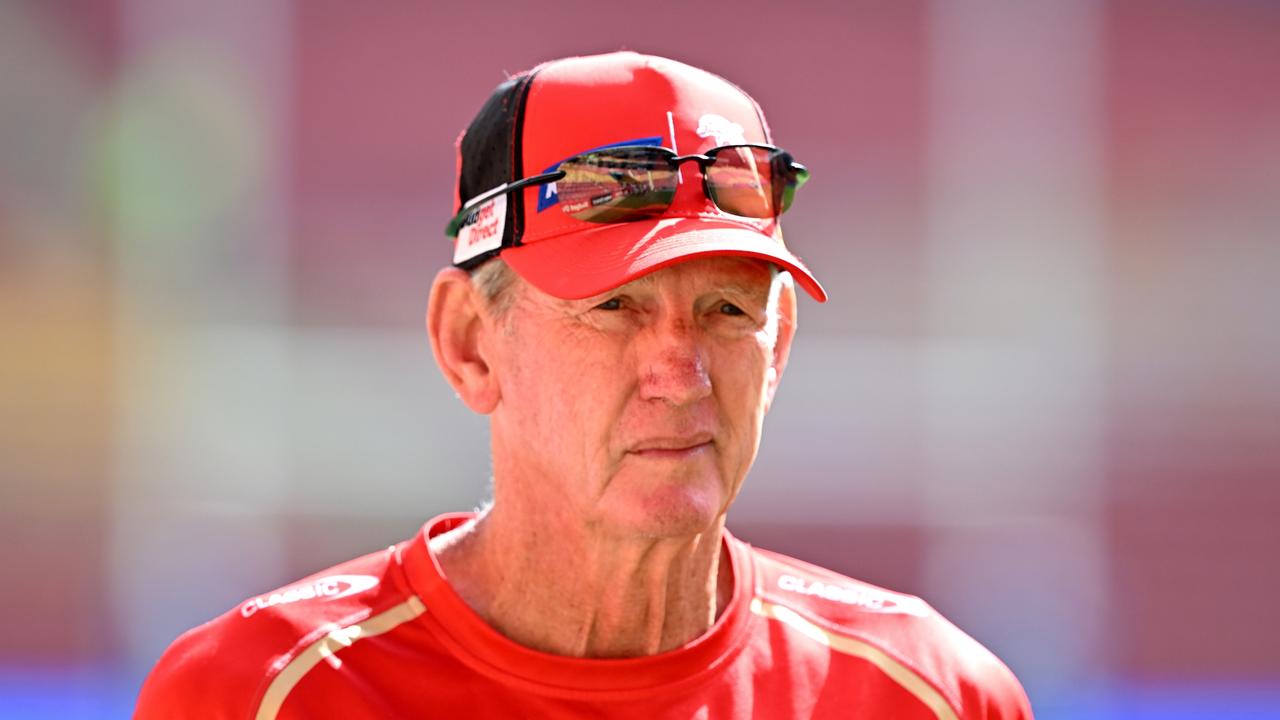 Wayne Bennett is set to move on from the Dolphins at the end of the season. Photo by Bradley Kanaris/Getty Images