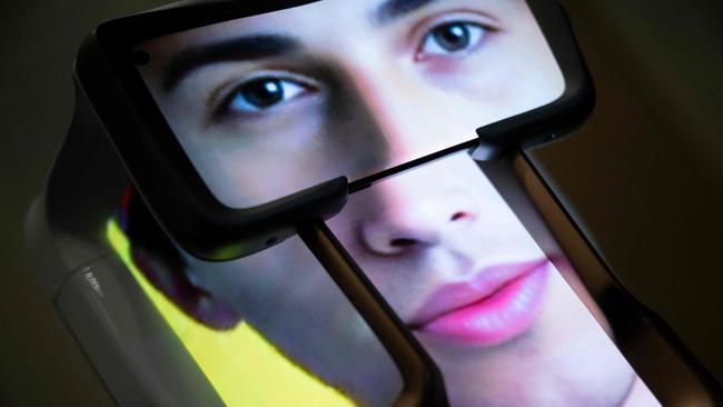 A Wehead, an AI companion that can use ChatGPT, at CES in Las Vegas earlier this month. Picture: Brendan Smialowski/AFP