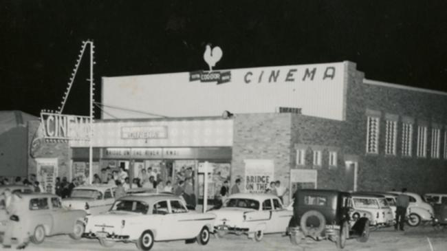 The area’s long-gone cinema.