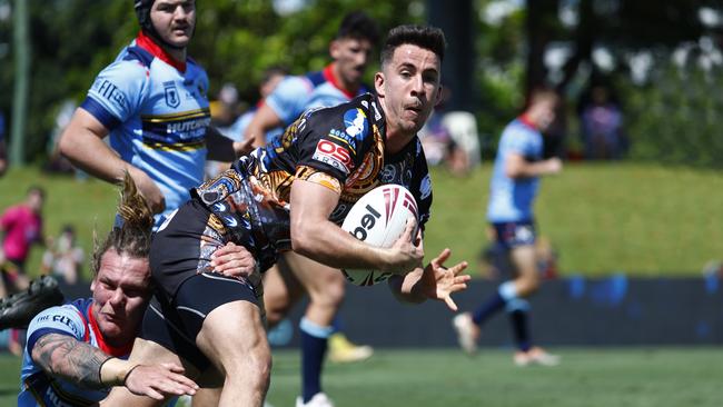 Pride's Matt Egan in the Hostplus Queensland Cup rugby league match btween the Northern Pride and the Western Clydesdales, held at Barlow Park in 2024. Picture: Brendan Radke