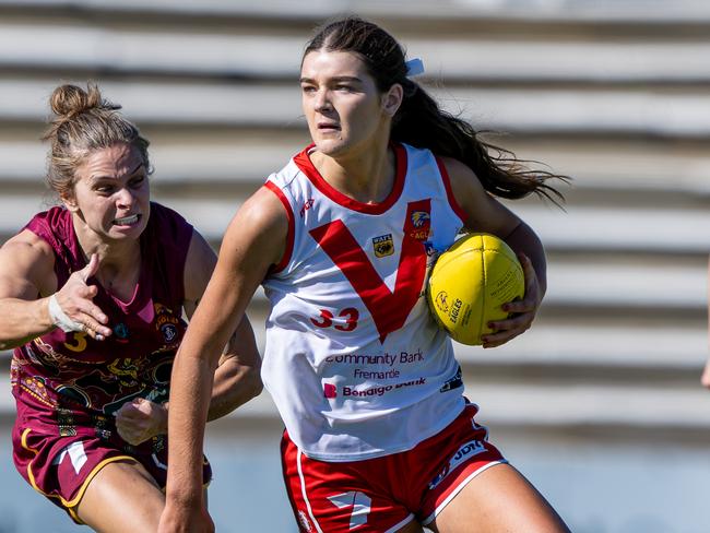 Molly O’Hehir in action for South Fremantle. Picture: Supplied