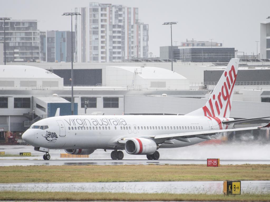 Virgin Australia said eradication of COVID-19 could not be Australia’s goal. Picture: James Gourley/NCA NewsWire