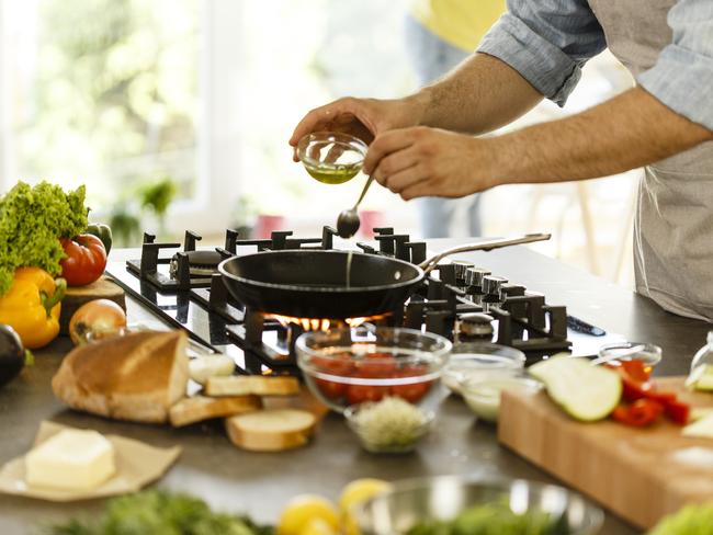 Oils that have high smoke points are great for cooking. Picture: iStock