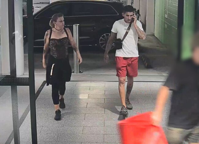 Police have released footage of two people who may be able to assist with their inquiries in connection to a wounding at Pacific Fair, at Broadbeach.